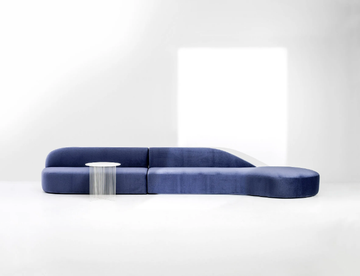 GUEST - Sectional fabric sofa by La Cividina - view 2